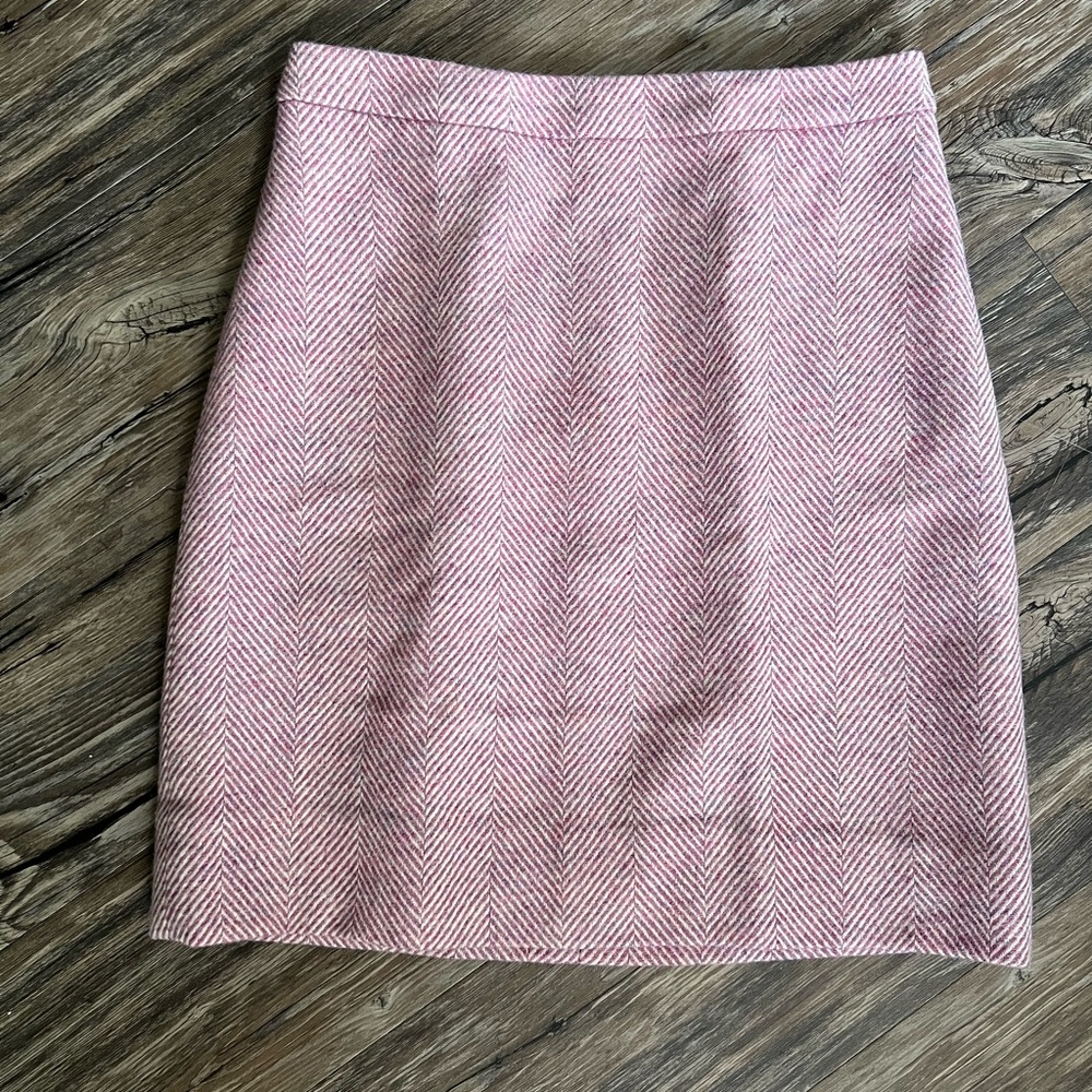 J. Crew Pink Mini Pencil Skirt for Work